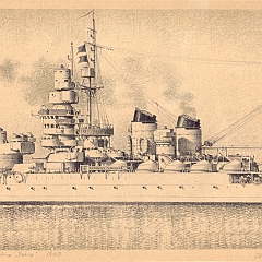 1940 - Corazzata 'Andrea Doria'